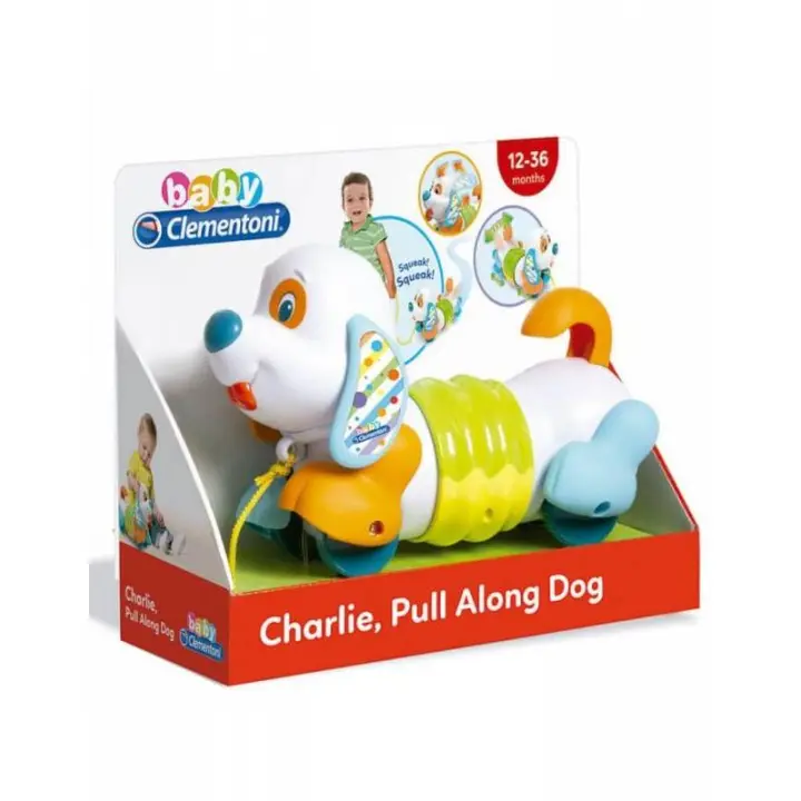 Clementoni Andador para Bebé Perrito Charlie - Juguete para Apilar y Anidar - 1