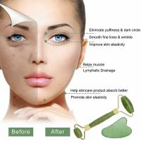 Rodillo De Jade Natural Rosa Para Masaje Facial Gua Sha Tablero De Masaje Corporal Levantamiento Del Rostro Escarificación De Ojos Acupuntura - details 5
