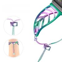 Correa De Acero Inoxidable Compatible Con Apple Watch Para Mujeres Estilo Metalico Versátil Para Modelos De 38mm 40mm 41mm 42mm 44mm 45mm - details 18