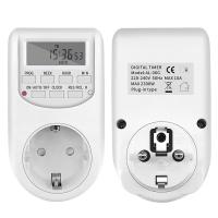 Interruptor De Timer Digital Con Enchufe De Energía Ajustable Para Cocina Enchufe Programable De Horas Y Días EU Plug - details 0