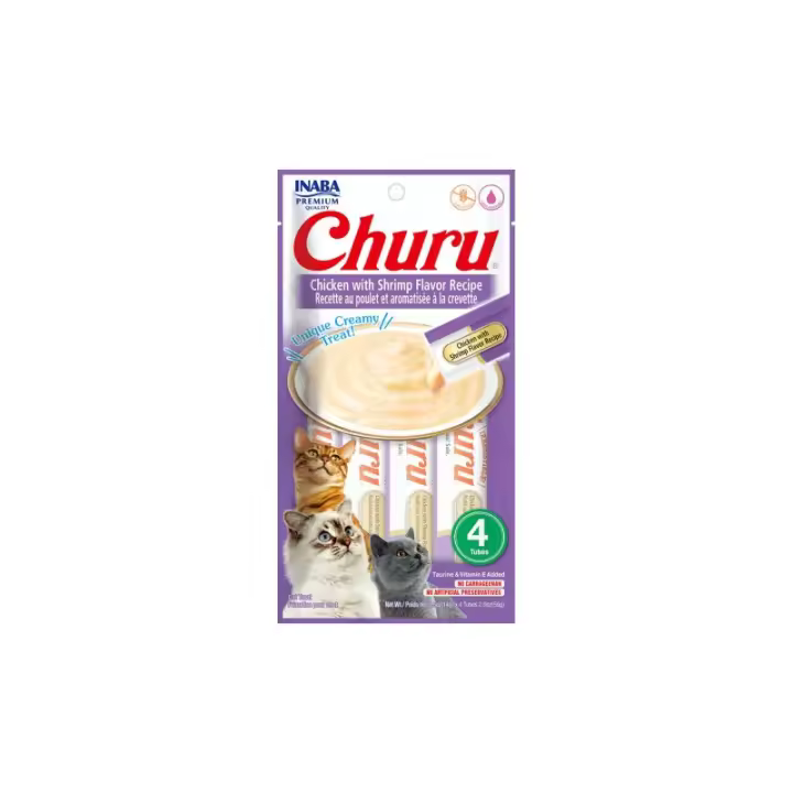 Churu Cat Receta De Pollo Con Gamba 4 X 14Gr - 1