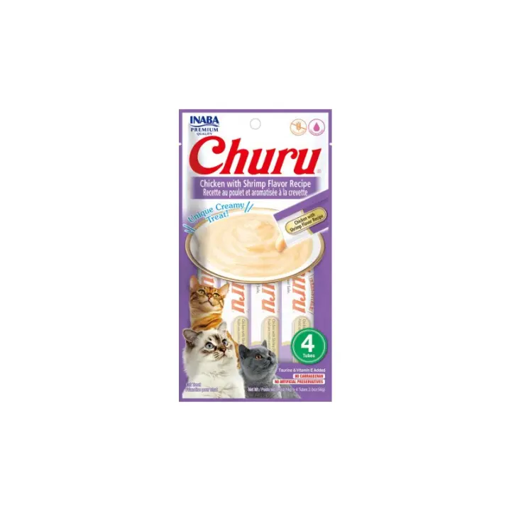 Churu Cat Receta De Pollo Con Gamba 4 X 14Gr - 1