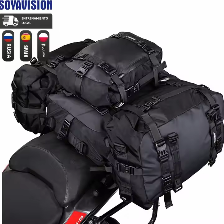 Bolsa De Pared Trasera Impermeable Para Motocicleta 10L 20L 30L Equipaje Seco De Viaje Exterior Bolsa De Mochila Para Motocicleta - 1