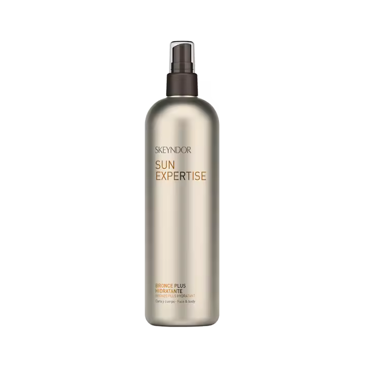 skeyndor Sun Expertise Bronce plus agua ultrabronceadora  hidratante FACIAL Y CORPORAL ACELERA EL BRONCEADO 400 ML. - 1
