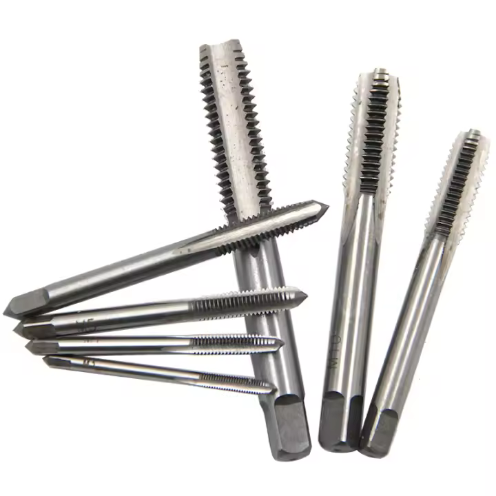 Juego De 7 Herramientas De Tapa Manuales M3-M12 Mango Cuadrado Profundidad Recta Para Taper Y Taper Interno Herramienta De Carpintería Metralla - 1