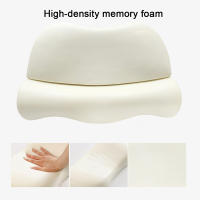 Almohada De Espuma De Memoria Ortopédica Almohada De Cuello Con Masaje Para Alivio Del Dolor Cervical Cojín Ergonómico Para Descanso Y Viajes - details 4