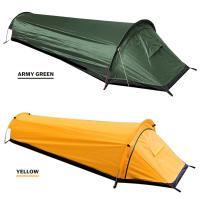 Carpa De Camping Para Un Solo Usuaria Carpa De Montaña Rusa Ligera Con Saco De Dormir Carpa De Un Habitáculo De Viaje - details 14