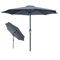 Sombrilla Parasol ø 300 cm Inclinabre Estructura Aluminio y Acero ø 48 mm Con 8 varillas de Acero12 x 18 mm Para Terraza Jardin Patio Fornord - details 0