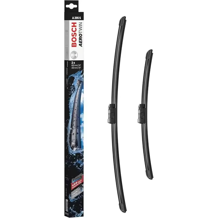 Escobillas Limpiaparabrisas Bosch Aerotwin A295S 600mm/400mm Juego Frontal - 1