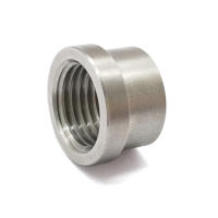 M12X1.25 Acero Inoxidable 304 Tapa De Soldadura Con Rosca Transicionaria Fitting Metrิกal De Juego De Anclaje Para Pistones Y Piezas De Rodamiento - details 1