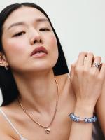 Pandora - Pulsera de Cadena de serpiente Moments - Baño de Oro Rosa de 14 K - details 3