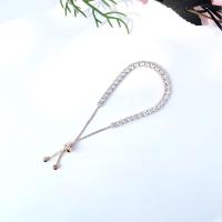 Pulsera de tenis clásica y brillante, cadena de muñeca de cristal, accesorios de mano ajustables, joyería para mujeres y niñas - details 1