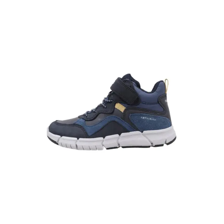 Geox J FLEXYPER BOY B ABX Botín Plano niño  Azul - 1