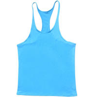 Chaleco De Entrenamiento Casual Para Hombres De Color Sólido Talla Grande Estilo Europeo Y Americano Para Verano - details 5