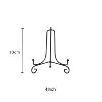 Soporte De Hierro Negro Para Manualidades DIY Soporte Para Libros Pedestal Para Fotos Estante De Exhibición Easel Soporte Para Cuadros Y Platos - details 13