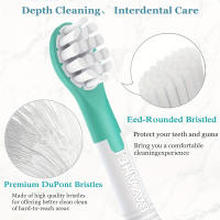 Juego De 4 Cabezales De Repuesto Para Cepillo De Dientes Eléctrico Para Niños Compatibles Con HX6042 HX6032 HX6311 HX6312 Y Otros - details 1