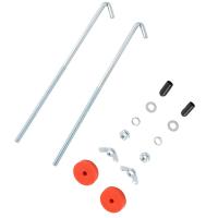 Soporte Universal Para Batería De Coche Bracket De Fijación Para SUV Y Camiones Herramienta De Montaje Metálica J Bolts Para Maintenimiento De Automóviles - details 3
