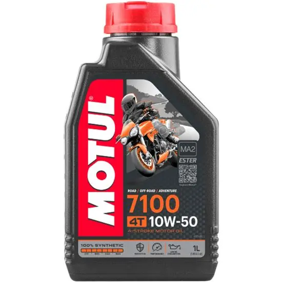 MOTUL 7100 10W50 MOTO 4 T 1L 100% SINTETICO - 1