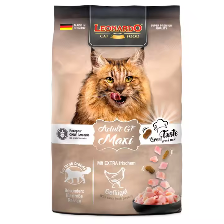 Leonardo Pienso Grain Free para Gatos Adultos Maxi 1.8 Kg - 1