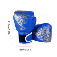 Guantes De Boxeo Profesionales Transpirables Para Entrenamiento Y Uso En Sandbag Cómodos Para Muay Thai Y Gimnasio Unisex - details 0