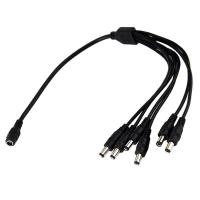 Cable Distribuidor De Energía DC DC5.5 * 2.1mm 1 Femal a 3/4/5/6/8 Machos Para Cámara CCTV Luz LED Cable De Conexión Para Dispositivos Móviles Y Computadora - details 7