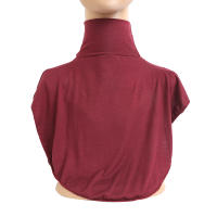 Cubrebocas De Cuello Alto Para Mujeres Musulmanas H010 Modal Jersey Cubierta Completa Accesorio De Ropa Islámica Para Damas - details 10