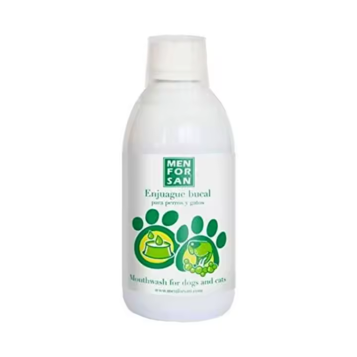 Menforsan Enjuague Bucal Antisarro para Perros y Gatos - 1