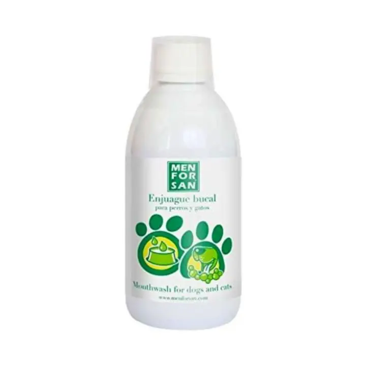 Menforsan Enjuague Bucal Antisarro para Perros y Gatos - 1