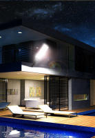 Lámpara Solar LED Super Potente 600000LM Para Exteriores Con Sensor De Movimiento 3 Modos Impermeable Luz De Jardín Con Control Remoto Y Sensor De Movimiento - details 15