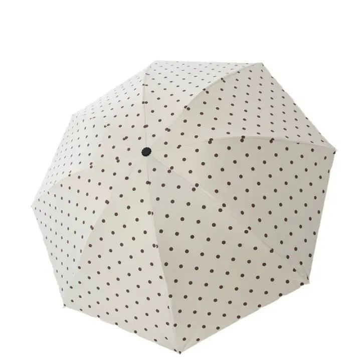 Automático De Punto Elegant With Protección Solar Y Contra La Lluvia UPF 50 + Negro Compacto Para Viajes - 1