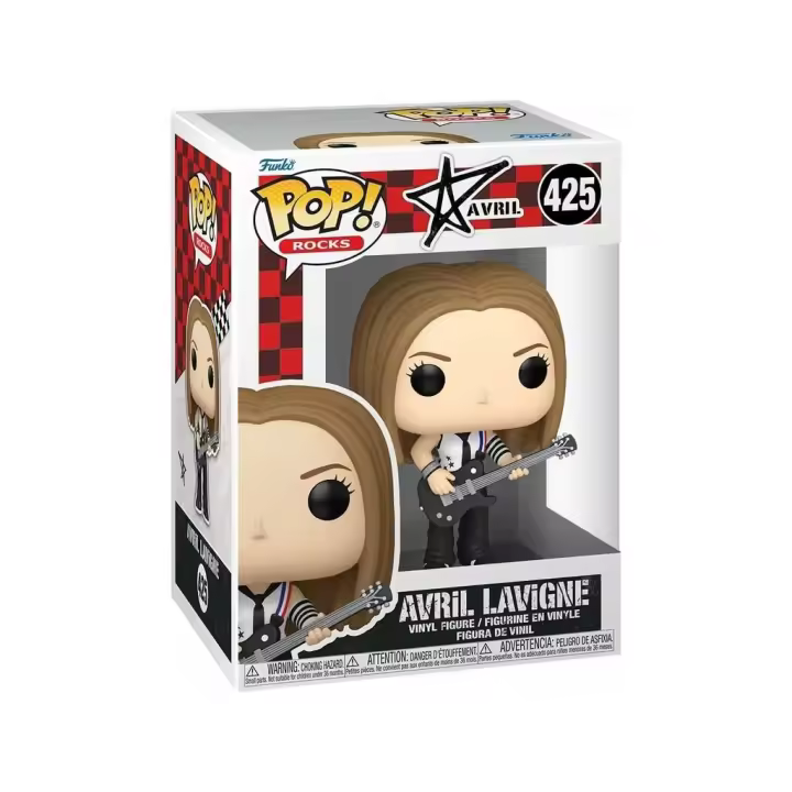 Funko Pop Rocks Avril Figura Avril Lavingne Complicated Juguetes - 1
