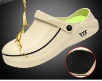 Sandalias Para Hombre Impermeables Antideslizantes Y Resistente Al Aceite Zapatos De Cocina Cómodos Clogs Para Jardín Adecuados Para Trabajar Al Aire Libre Pesca - details 1