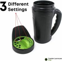Esparcidor de mano para jardín, para semillas de césped, fertilizantes y abono para césped y derretidor de hielo. Herramienta de jardinería, capacidad de 2,5 l. - details 0
