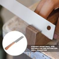 Maza De Mano Pequeña 12 Pulgadas Para Carpintería Corte Plano Herramienta De Cortado Recta De Madera Con Mango De Madera Doble Borde Para Uso Doméstico - details 1