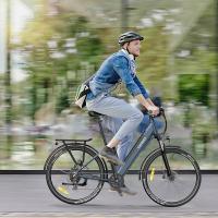 Fafrees F28 Pro Bicicleta eléctrica urbana paso a paso de 27,5'' 25 km/h Motor de 250 W 36 V 14,5 Ah Batería extraíble integrada Shimano Engranaje de 7 velocidades - Negro - details 1
