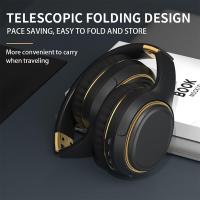 Auriculares inalámbricos portátiles plegables y ligeros, lámparas de succión frescas rgb, auriculares Bluetooth de audio de alta resolución diseñados para la ergonomía - details 4