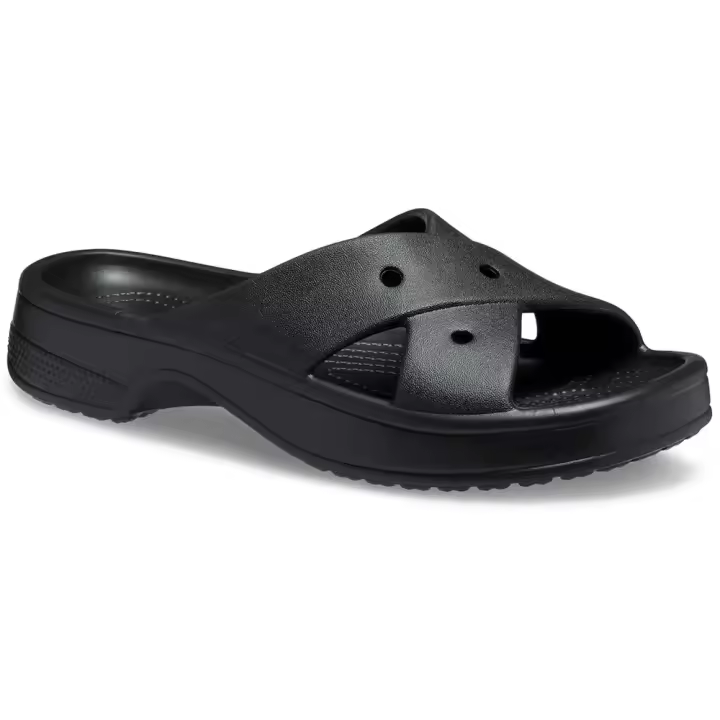 Calzado mujer Chanclas Crocs Chanclas Cross Strap Negro - 1