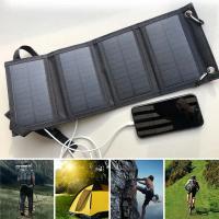 Panel Solar Plegable De 100W Para Recarga USB Portátil De 12V Panel De Energía Móvil Para Exteriores Y Viajes Carga De Teléfono Móvil 5V 100W - details 5