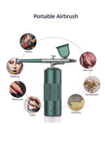 Injector De Oxígeno Nano De Alta Presión Multifuncional Portátil Para El Hogar Instrumento De Inyección De Oxígeno Para Roce En Uñas - details 5