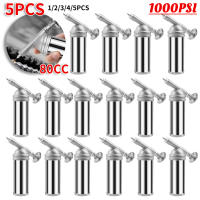 Mini Pistola De Grasa VAKIND 1-5pcs Capacidad De 80 CC Salida De Presión 1000 PSI Herramienta De Mano Para Máquinas Lubricante De Alta Presión - details 1