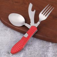 Juego De Utensilios De Camping Plegables - Cuchillo Fork Y Cuchara Multi-Funcional Para Actividades Al Aire Libre Y Deportes Picnic Viaje - details 12