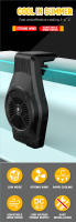 Ventilador De Enfriamiento Para Acuario Control De Temperatura Reducción De Calor Para Tanque De Peces Y Langostas Con Fan De Control De Hierba - details 0