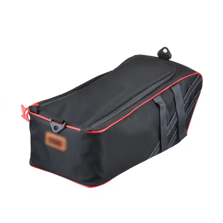 Bolsas De Asiento Trasero Para Motocicleta Honda Ruckus Zoomer NPS50 2010-2021 Negro Almacenamiento Impermeable De Equipaje - 1