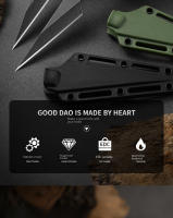 Cuchillo De Cuello Mini Halter De Alta Calidad Resistente a La Corrosión Cuchillo Táctico Portátil Para Exteriores Con Funda Amazon Nuevo - details 1