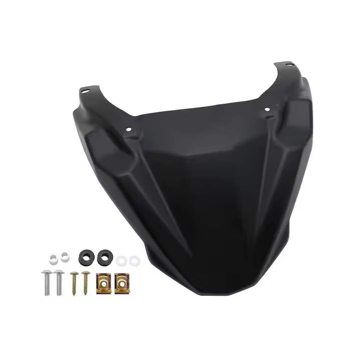 Fender Delantero Negro Para Yamaha MT-09 FJ09 MT09 Tracer 900 GT 2015-2020 Cubierta De Extensión De Nariz En Forma De Cono - 1