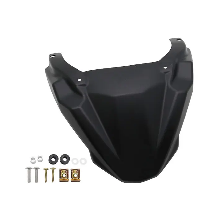 Fijador De Rueda Delantero Negro Para Yamaha MT-09 FJ09 MT09 Tracer 900 GT 2015-2020 Cubierta De Extensión De Nariz Beak - 1