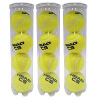 Head CS Bolas de Tenis – Tubo de 4 Pelotas Oficiales | Alta Durabilidad y Rebote Constante | Entrenamiento y Competición - details 0