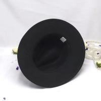 Sombrero De Punto Retro Británico Para Hombres Y Mujeres Con Cierre De Cuero Pequeño Sombrero De Jazz Tweed Felt Panama De Lujo Unisex Para Negocios - details 5