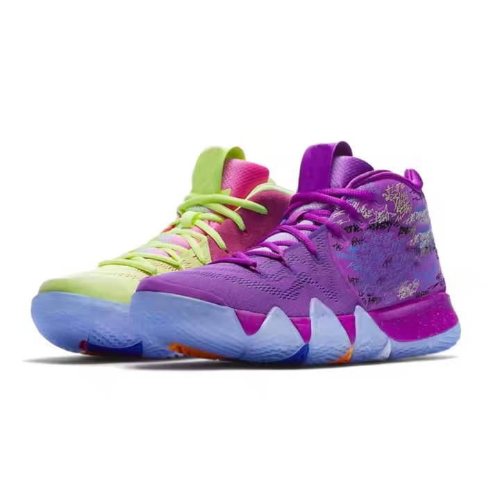 Basketball shoes White Breathable Flat Walking Trainers Casual Sneakers 4s Designer Men Sports Women Outdoor Running Shoes - 1