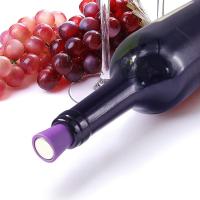 Wine Stoppers,Wine Bottle Stopper,Reusable Wine Bottle Stoppers,4 Pack Multicolor Silicone Wine Stopper for Glass Bottles - details 3